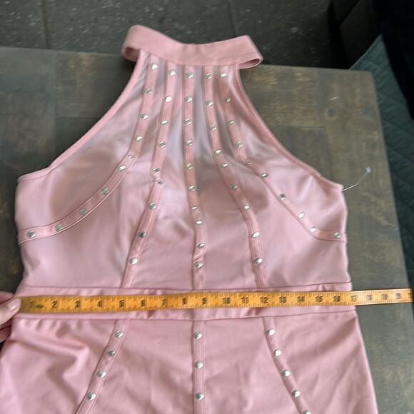 Fashion Nova Secret Identity studded Dress - Mauve Sz- 1XL - Picture 12 of 15